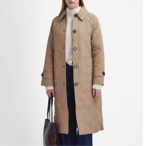 Barbour Mariah Trench Coat Size 12 USA